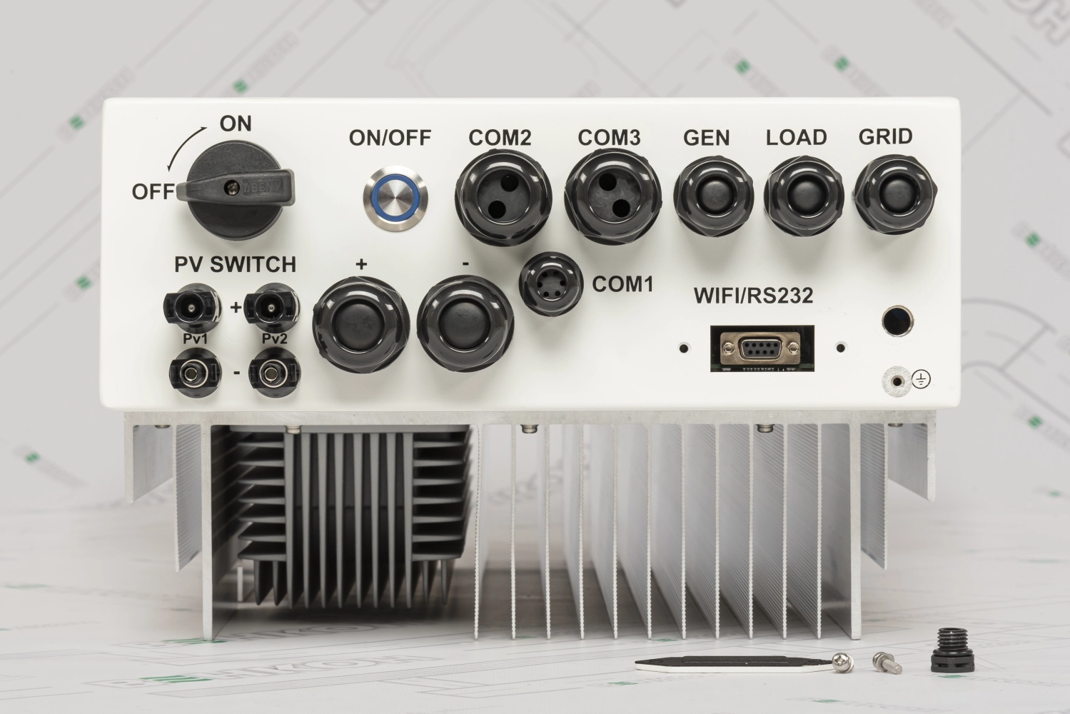 Гібридний однофазний інвертор Deye Sun 6K-SG03LP1 EU (6 кВт) - Зображення 7