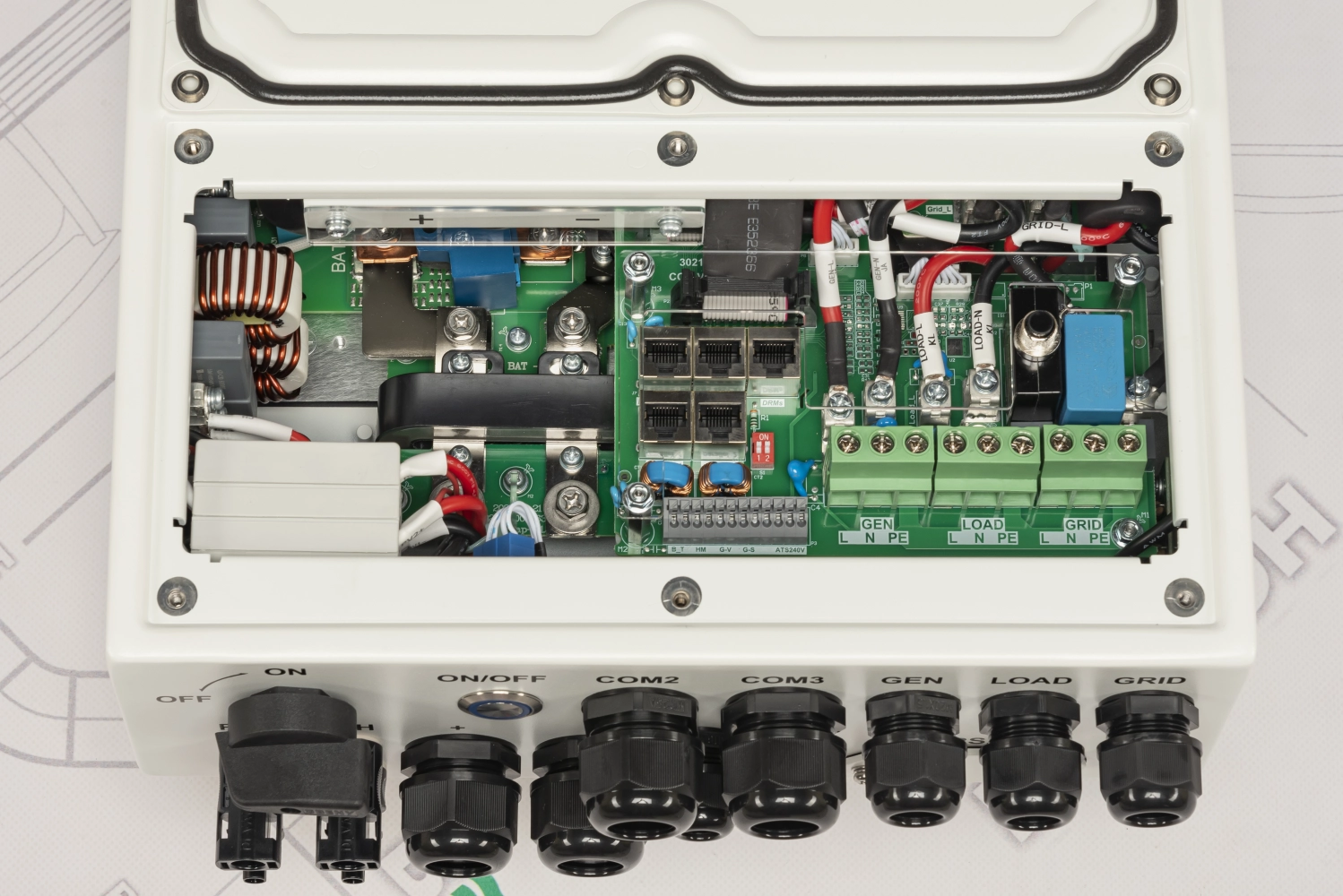 Гібридний однофазний інвертор Deye Sun 6K-SG03LP1 EU (6 кВт) - Зображення 6