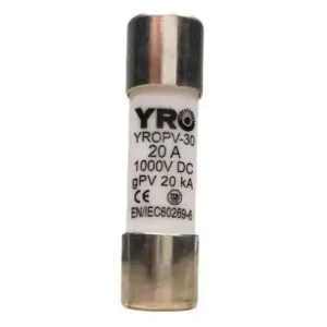 Запобіжник YRO 10x38/20A/1000VDC